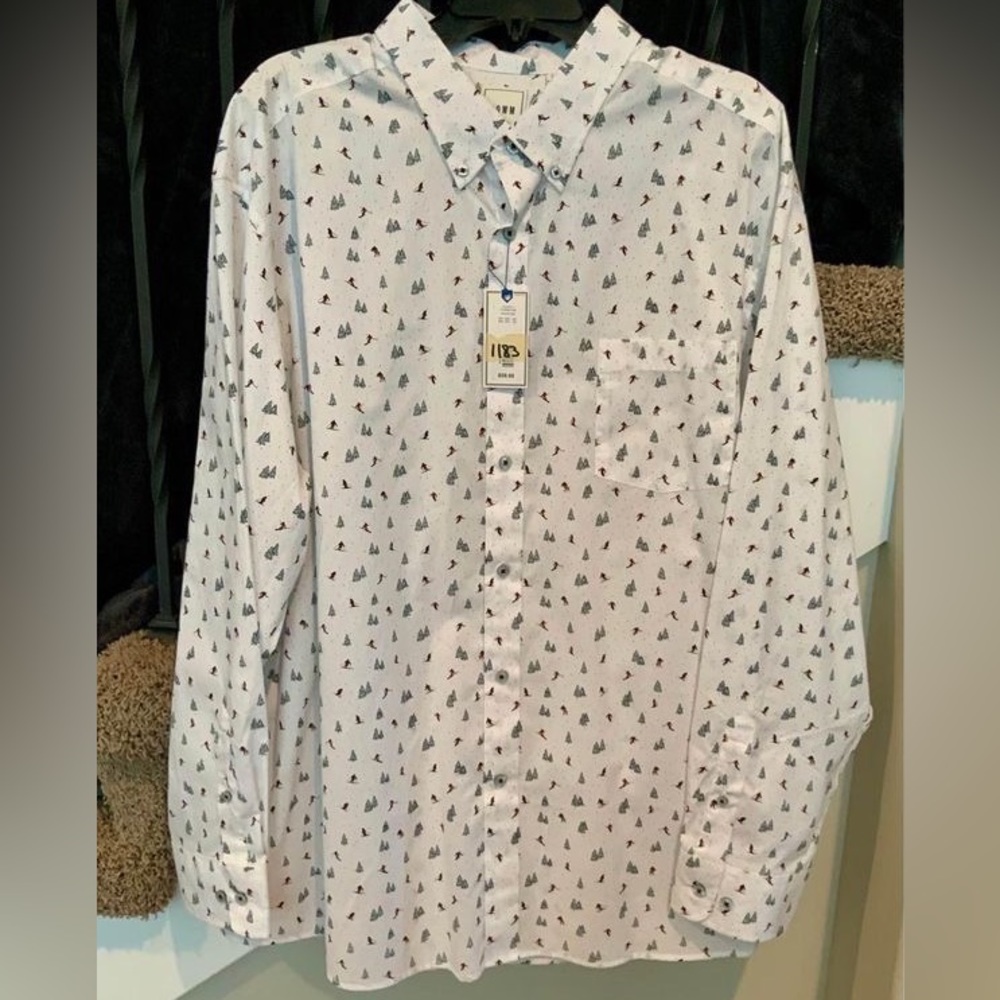 Mens BRAND NEW Size 3XB Long Sleeve Shirt.   #1183